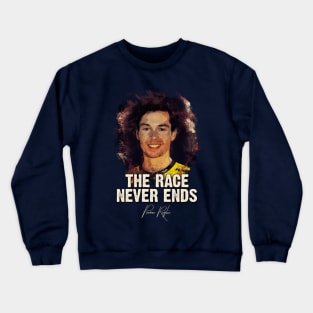 The Race Never Ends - Primoz Roglic Crewneck Sweatshirt